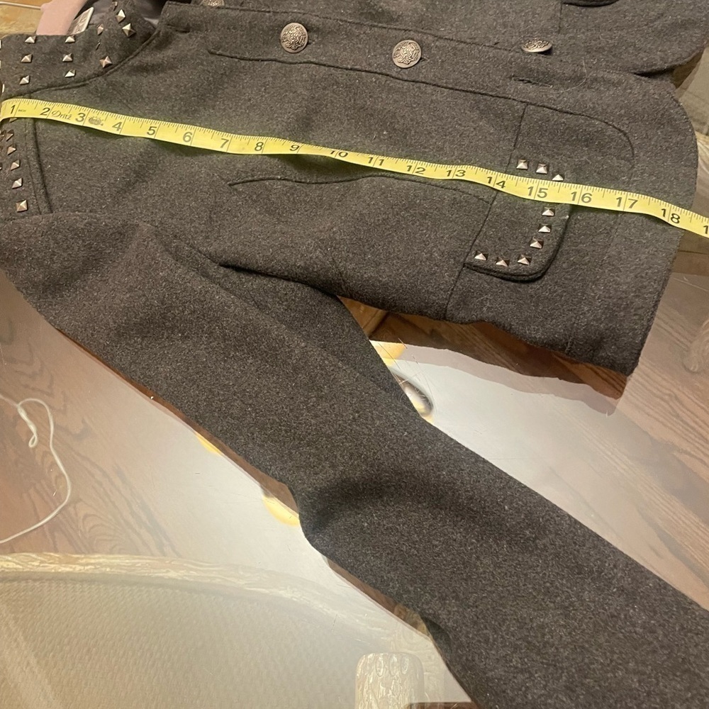 Gray Studded Jacket​​​​​​​ - Picture 6 of 8